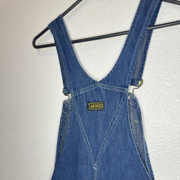 Vintage SANFORIZED bib overalls - Picture 7 of 9